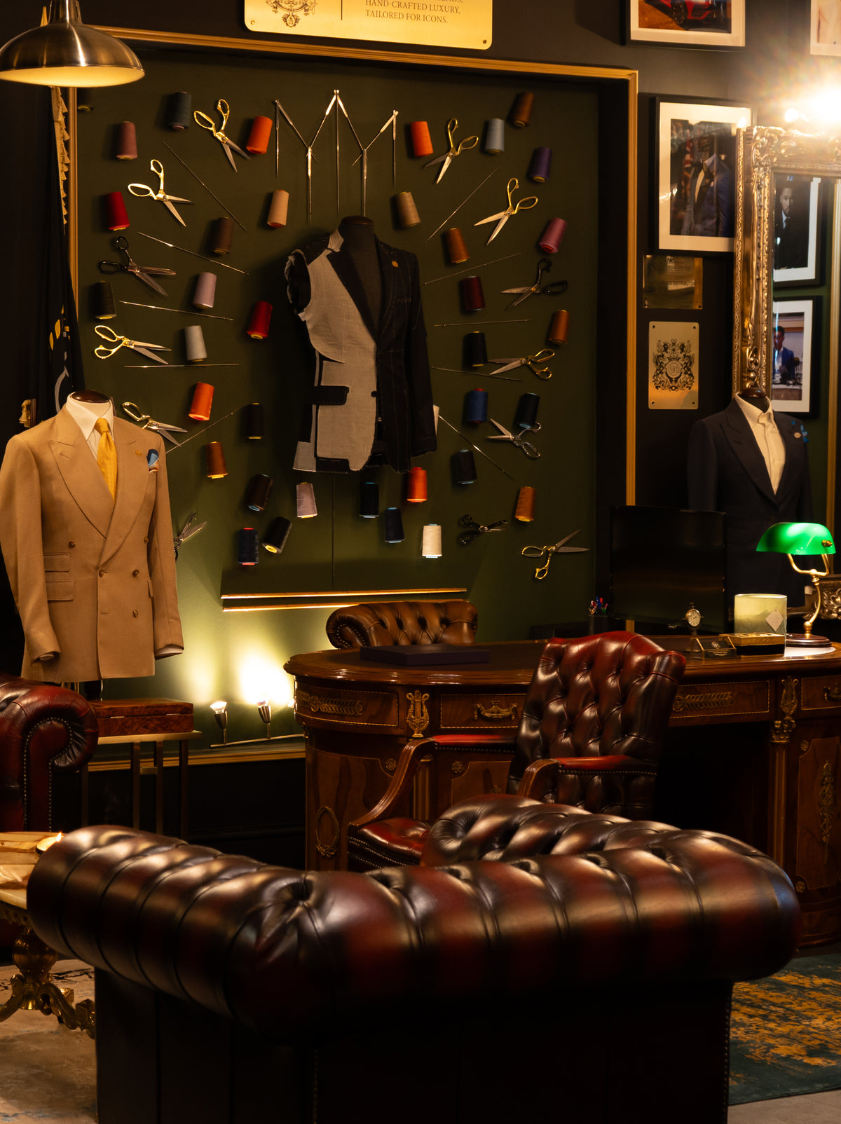 Signature Bespoke Liverpool showroom for private bespoke tailoring consultations