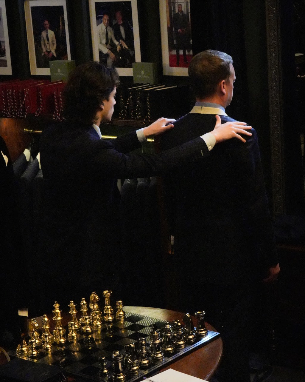 AJ Adass at Signature Bespoke overseeing client consultation and fabric selection in the showroom