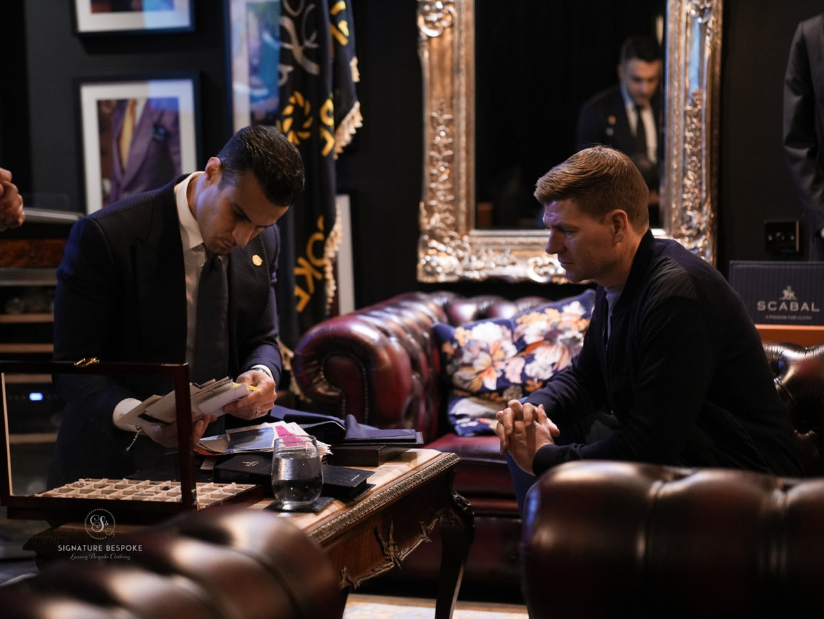 Signature Bespoke tailoring created through the House